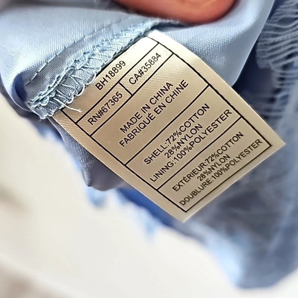 BB Dakota Halden Light Blue Lace Off the Shoulder Dress NWT - Picture 9 of 10